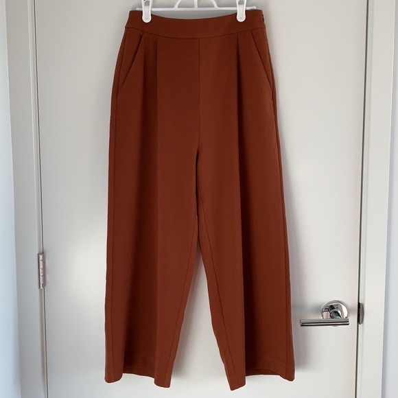 OAK + FORT Pants - OAK + FORT WIDE LEG PANTS